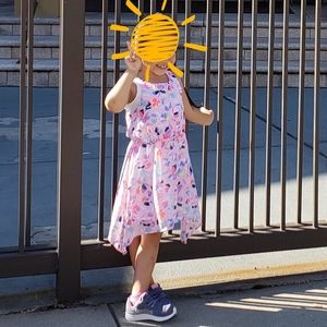 High and low dress